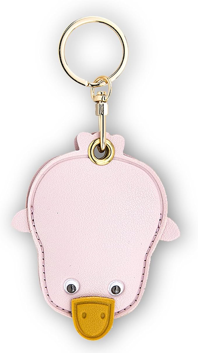 Leather Keychain Case Holder Compatible by XSUIOY