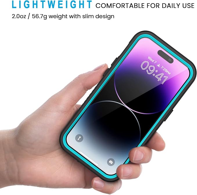 Lanhiem for iPhone 14 Pro Case, IP68 Waterproof Dustproof Shockproof 14 Pro Case - Image 4