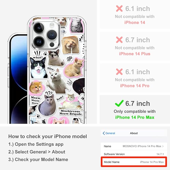 MOSNOVO Case for iPhone 14 Pro Max - Image 2