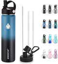 SENDESTAR Insulated Water Bottle 24 oz, Double Wall Vacuum Leak Proof Stainless by Sendestar