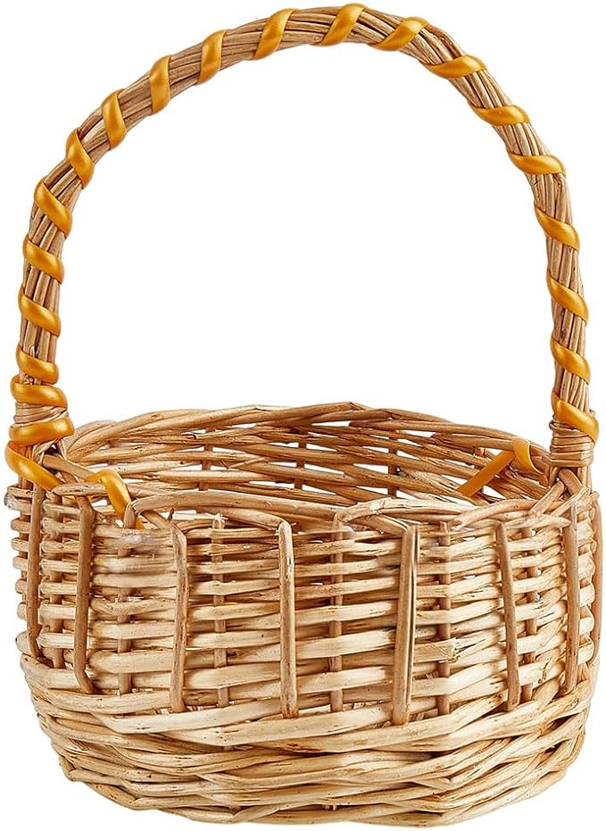 GORGECRAFT 30m*5mm Rattan Weaving Wicker Basket Wicker Repair Kit Orange - Image 3