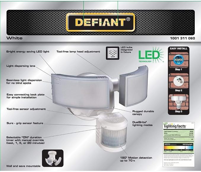 Defiant LED Motion Security Light - Image 5