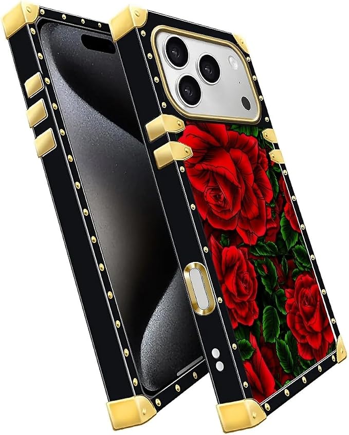 for iPhone 17 Pro Case Luxury Golden Decoration - Image 3