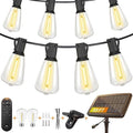 BLIATLUS 55FT Solar String Lights Outdoor Waterproof by Unknown