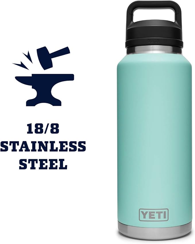 YETI Rambler 46 oz Bottle, Vacuum Insulated, Stainless Steel - Image 5