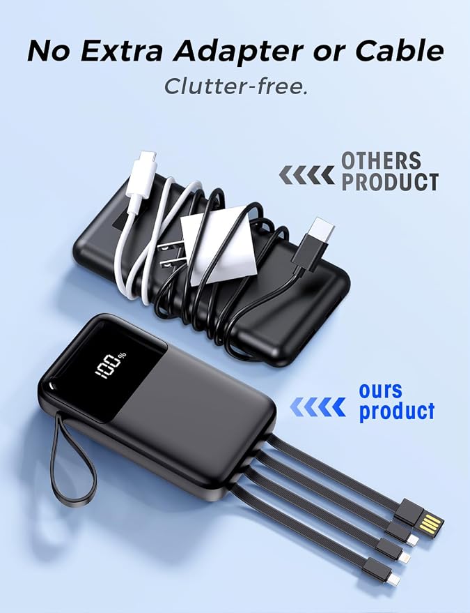 Power Bank, 15000mAh Portable Charger - Image 4