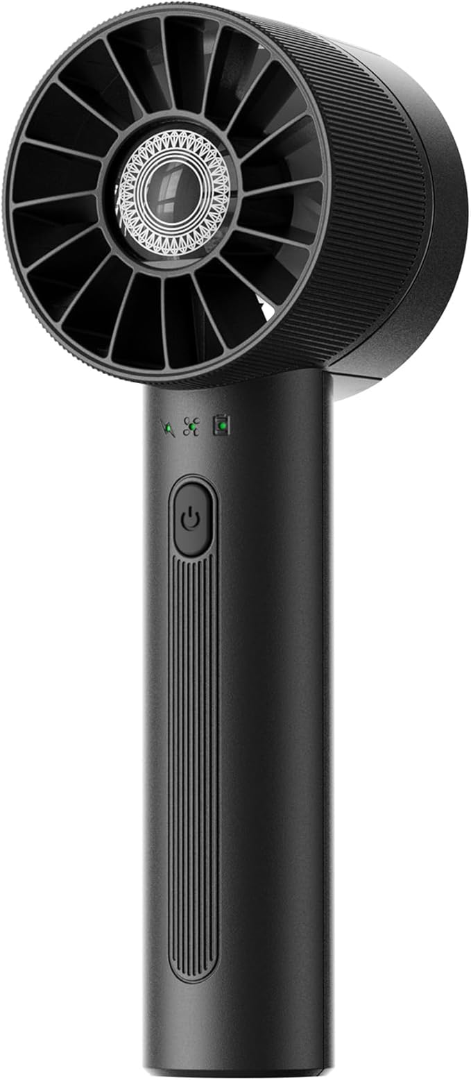 Portable Mini Handheld Turbo Fan, 4 Speed High Velocity Personal Cooling Device by Coolwill
