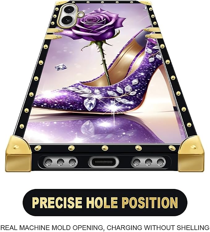 for iPhone 17 Case Luxury Golden Decoration - Image 5