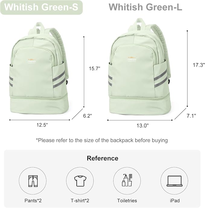 coofay Gym Backpack For Women Waterproof Backpack - Image 2