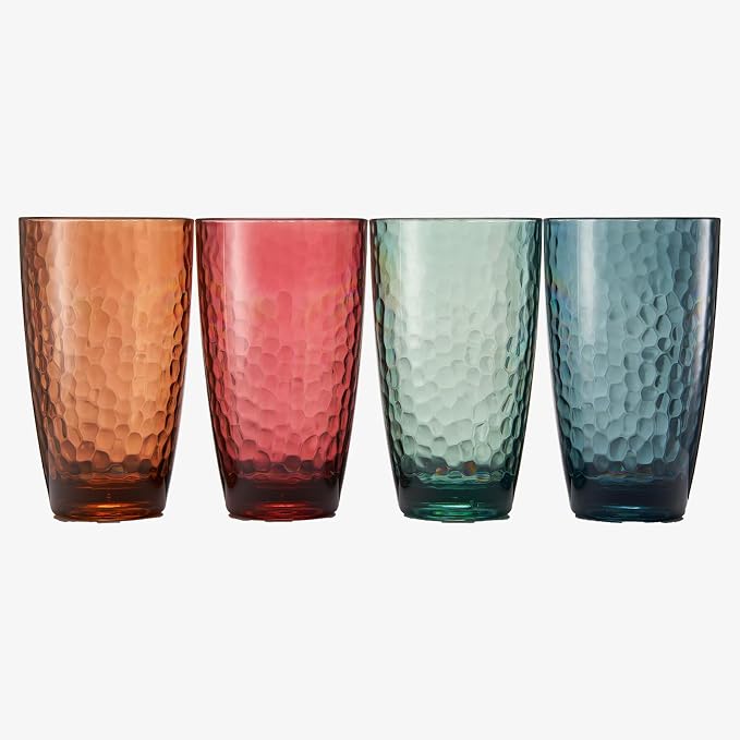 Unbreakable Large Premium Plastic Reusable Drinking Glasses Restaurant Cups - Image 7