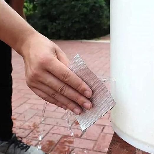 ADHES Butyl Tape Waterproof Tape Aluminum Foil Tape Sealan Tape 2inch x 16feet - Image 3