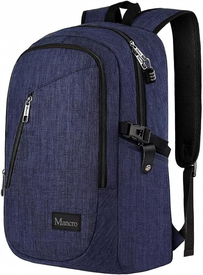 Mancro 17.3 in Business Laptop Backpack - Image 8