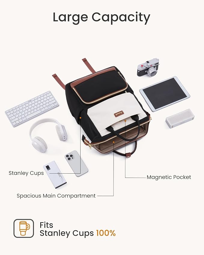 LOVEVOOK Laptop Backpack for Women - Image 7