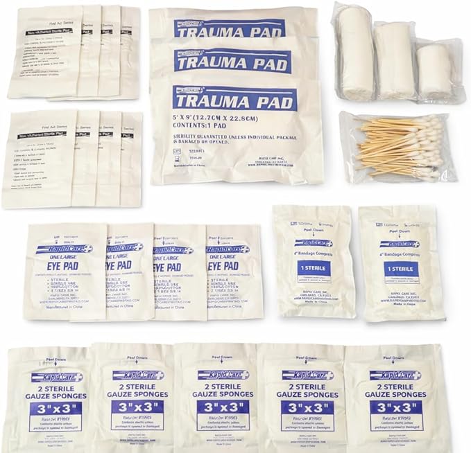 Rapid Care 821 Piece Class B Refill Kit - Image 3