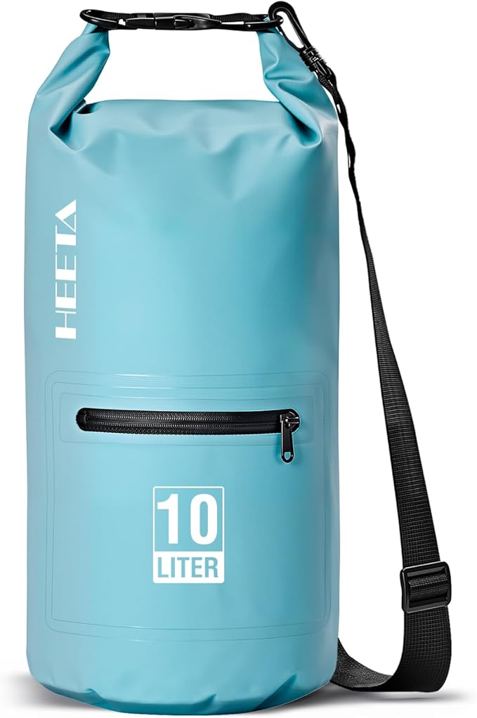 HEETA Waterproof Dry Bag with Front Zippered Pocket by HEETA