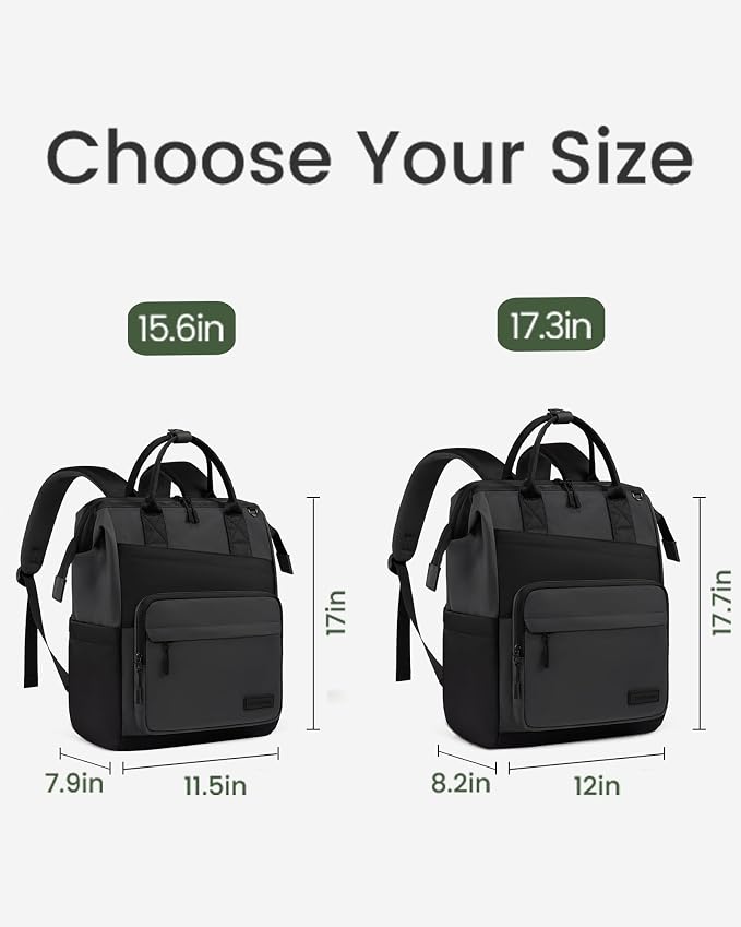 LOVEVOOK Laptop Backpack for Women, 15.6 Inch Travel Backpack for Work College - Image 8