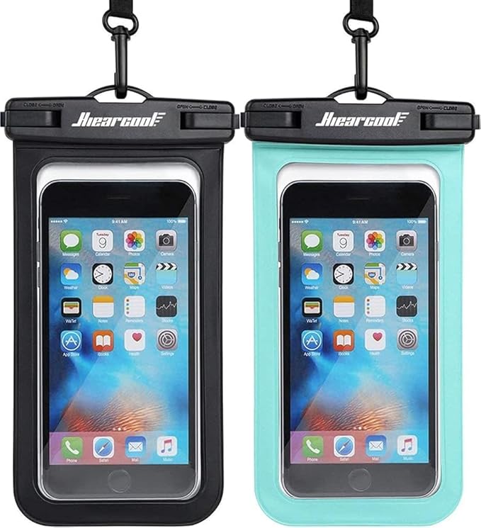 Hiearcool Waterproof Phone Pouch, IPX8 Waterproof Phone Case by Hiearcool