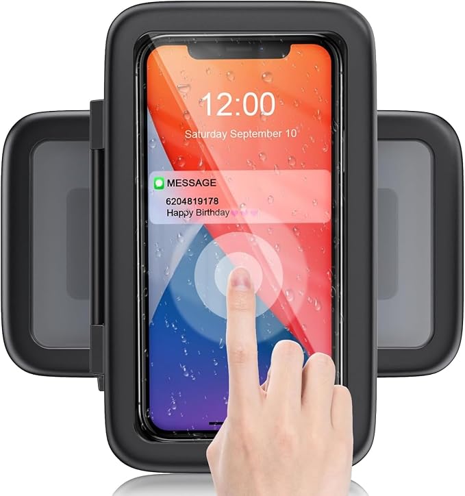 LC-dolida Shower Phone Holder Waterproof 480 Rotation Phone Stand Case Mount by LC-dolida