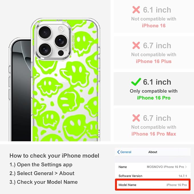 MOSNOVO Case for iPhone 16 Pro - Image 2
