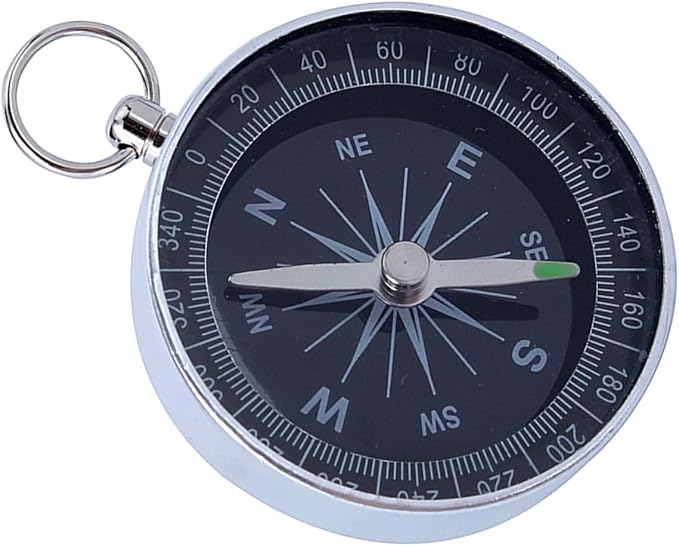 Camping Pocket Compass, Portable Survival Sports Navigation Compass - Image 3