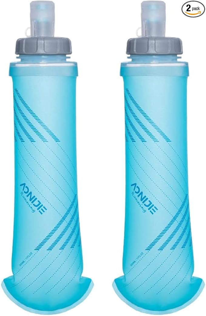 AONIJIE TPU Soft Flask Water Bottle Collapsible Running Flask by AONIJIE