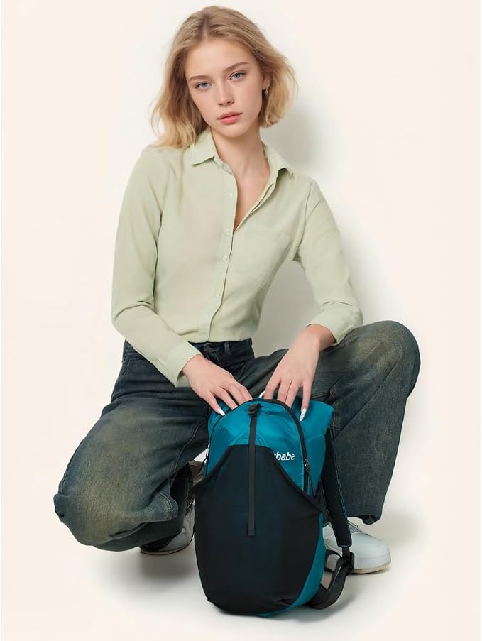 Ultra Lightweight Foldable Backpack, Water Resistant Small Packable Hiking - Image 7