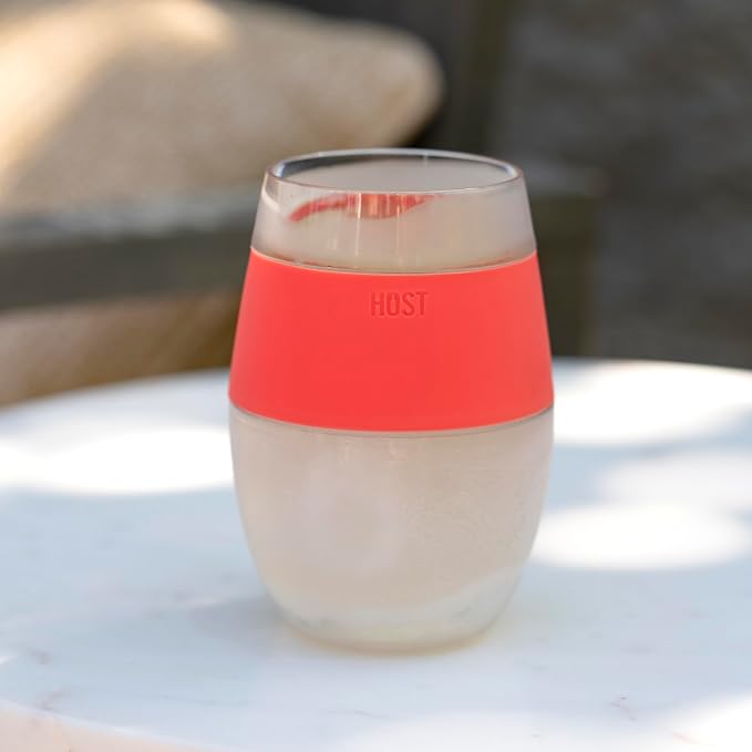 HOST Wine Freeze Cooling Cup, Plastic Double Wall Insulated Freezable Drink - Image 8
