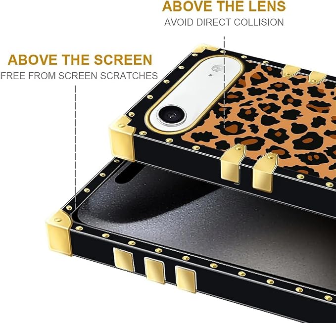 for iPhone 17 Air Case Luxury Golden Decoration - Image 7