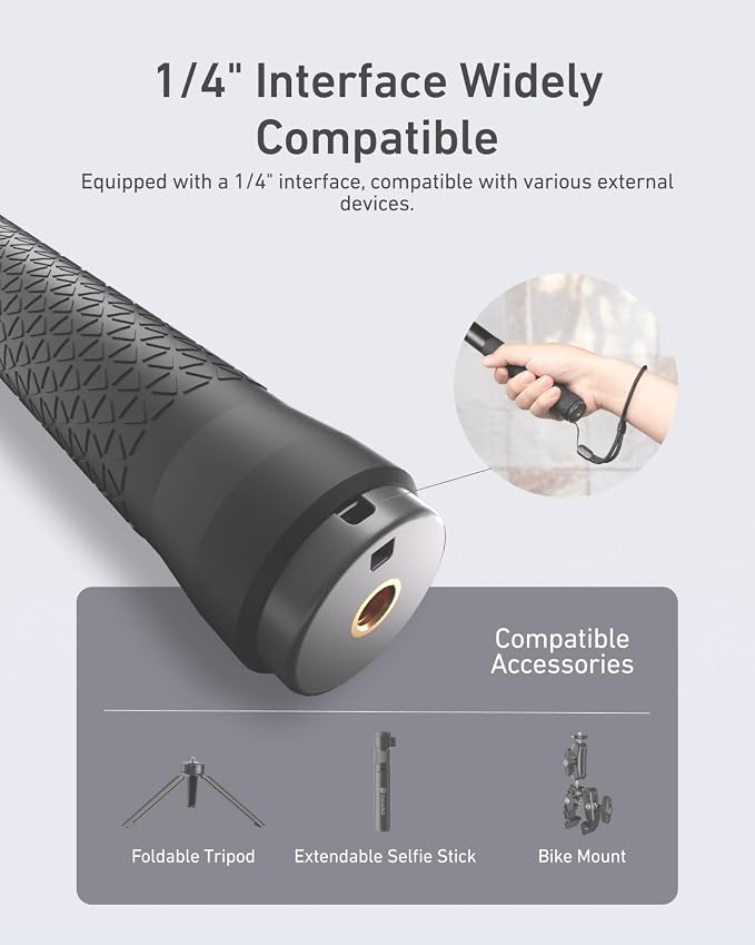 TELESIN 35" Extension Selfie Stick - Image 5