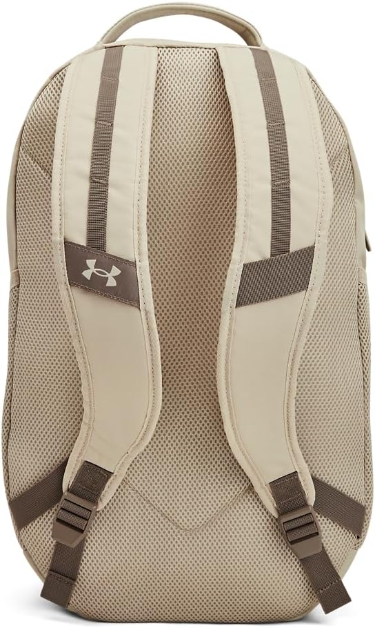 Under Armour Unisex-Adult Hustle 6.0 Backpack, Khaki Base/Khaki Base/Taupe Dusk - Image 2