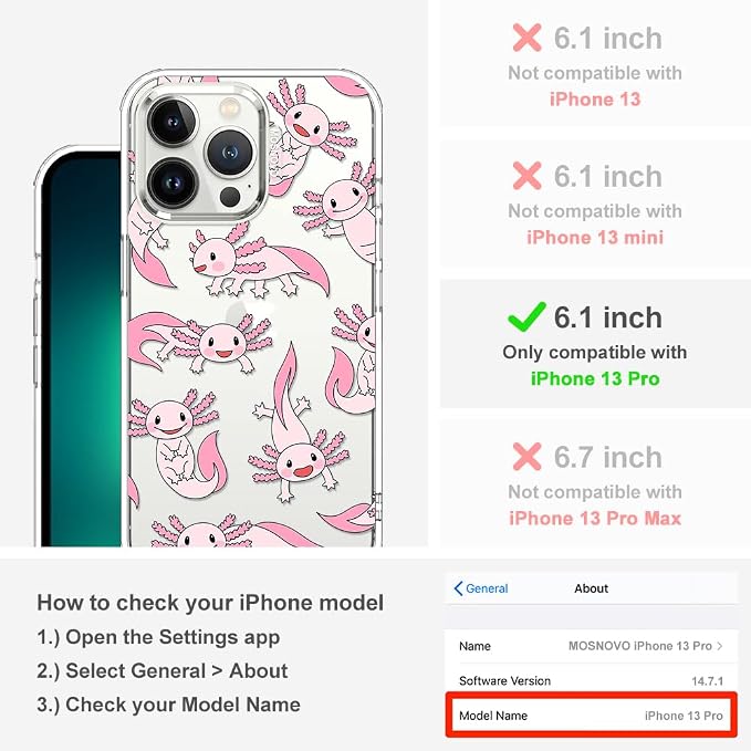 MOSNOVO Case for iPhone 13 Pro - Image 2