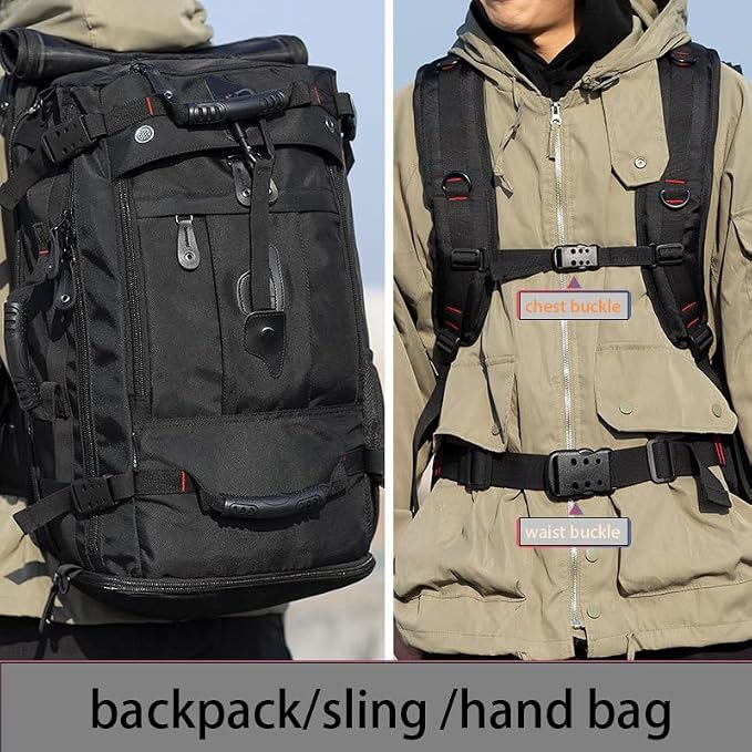 YOUMIAN Large Capacity For Travel Hiking Sports Carry On Backpack Durable - Image 2