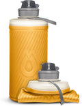 HydraPak Flux - Collapsible Backpacking Water Bottle - BPA Free, Ultra Light by Hydrapak