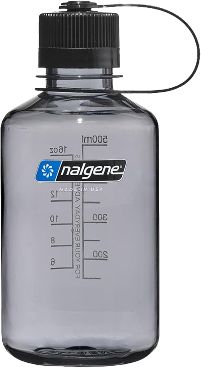 Nalgene 16 oz Narrow Mouth Water Bottle | BPA-Free, Durable & Leak Proof by Nalgene