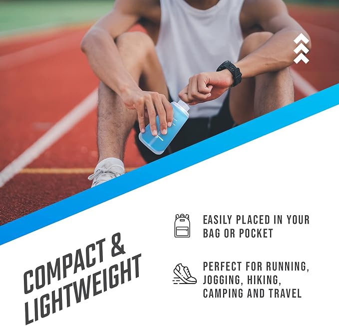 Flexible Collapsible Water Bottle | 5oz, BPA/PVC Free, Hiking & Travel - Image 5