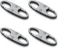 zelin Anti Theft Zipper Clips Double Opening Small Carabiner Clips, Commuting by zelin