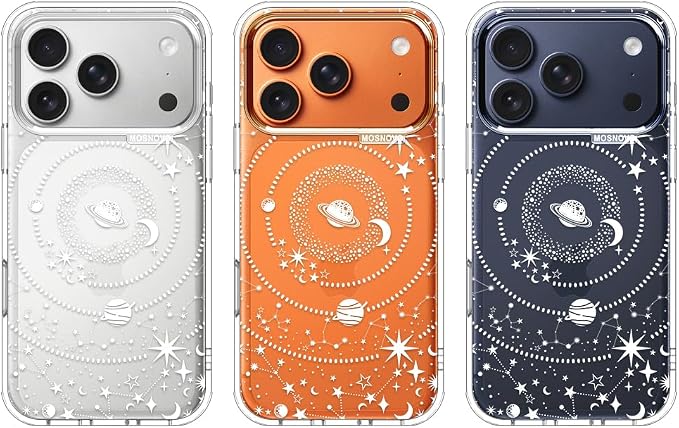 MOSNOVO for iPhone 17 Pro Case | Military Grade 6.6ft Drop Tested | Camera - Image 3