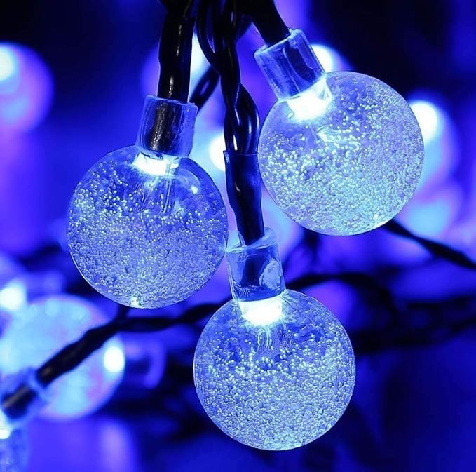 Toodour Solar String Lights Outdoor, 36ft 60 LED Globe String Light - Image 2