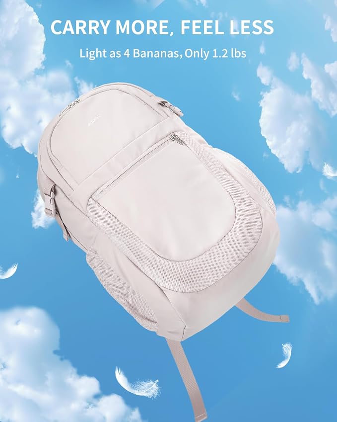 ECOHUB Travel Backpack for Women, 17.3 inch Suspended Laptop Backpack, Fashion - Image 6