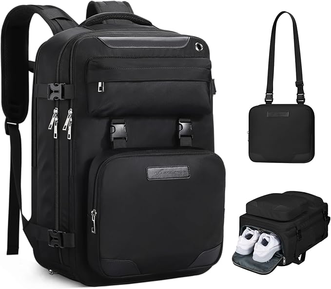 Maelstrom Travel Backpack for Women Men, 35L Waterproof Laptop Backpack Fits by Maelstrom
