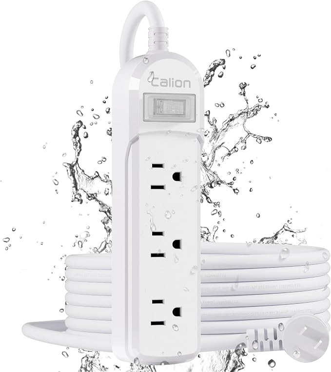 Outdoor Power Strip Waterproof IPX6 Surge Protector by CALIONLTD