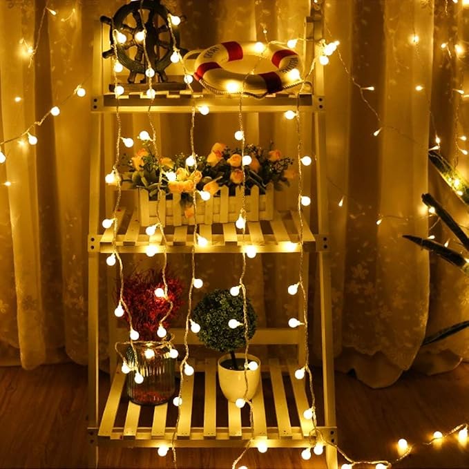 Battery Operated LED Globe String Lights - Image 7