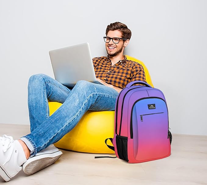 MATEIN Fashion Laptop Backpack 15.6 Inch, Anti Theft Slim Travel Backpack - Image 7