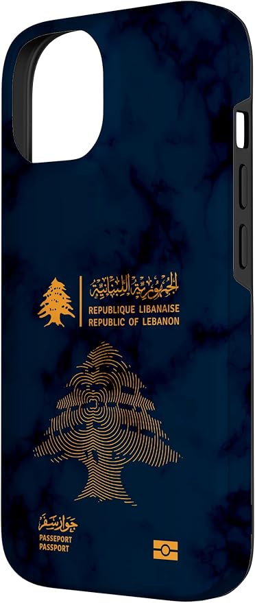 Lebanon, Lebanon Passport, Lebanon Flag, Lebanon map. Case - Image 2