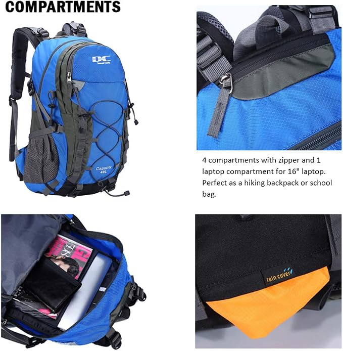 Diamond Candy Waterproof Hiking Backpack - Image 4