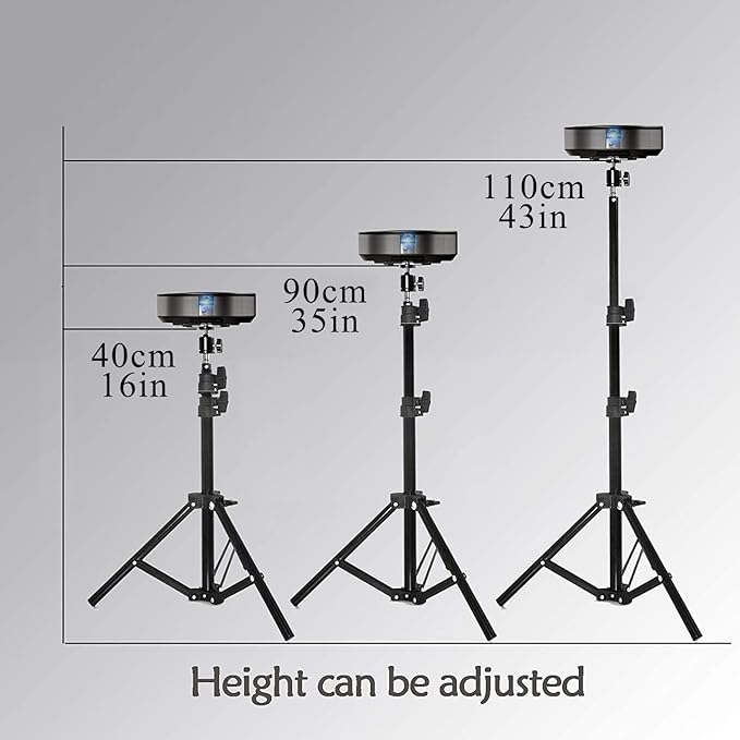 Coret Projector Tripod Stand, Portable Mount Floor Stand, Photography Light - Image 3