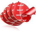 5pcs Sticky Adhesive Pads for Car Phone Mount, 70mm/ 2.76" Double-Sided Heavy by Pormkig