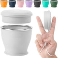 Collapsible Travel Cup, BPA-Free Reusable Water Cup, Lightweight Drinking Cups by SINYON