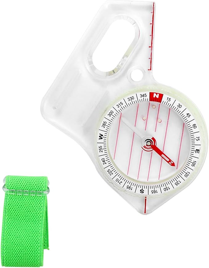 Multifunction Compasses Ruler Map Reading Backpacking Camping Orienteering by Unknown