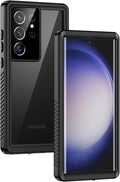 Lanhiem for Samsung S23 Ultra Phone Case, IP68 Waterproof Dustproof, Built-in by LanhiemHome